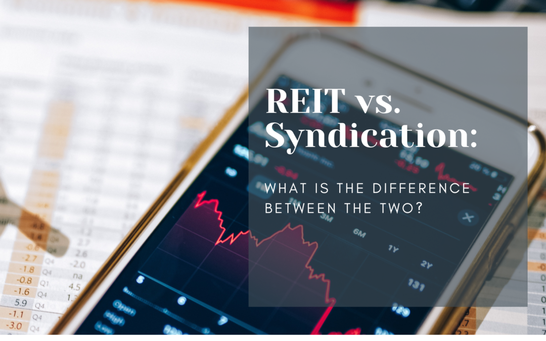REIT vs syndication: What is the Difference between the Two?